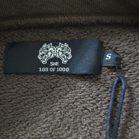 Darc Sport SHE Everson‎ Sweater Womens Small Desert Dust Mock Neck Quarter Zip - Picture 3 of 6